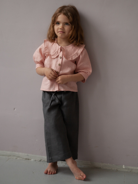 Блуза детская Miu dusty rose