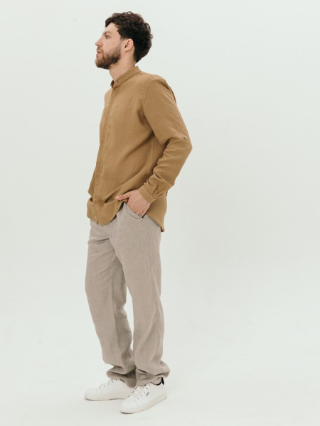 Рубашка Hugo limited ocher