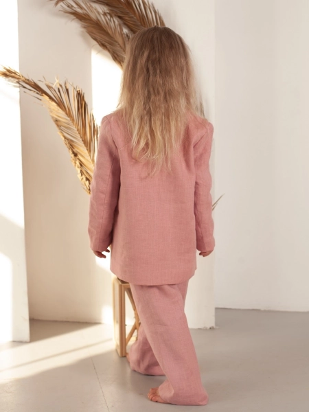 Жакет детский mini boss dusty rose