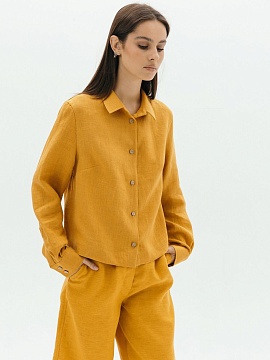 Рубашка Vivid limited mustard