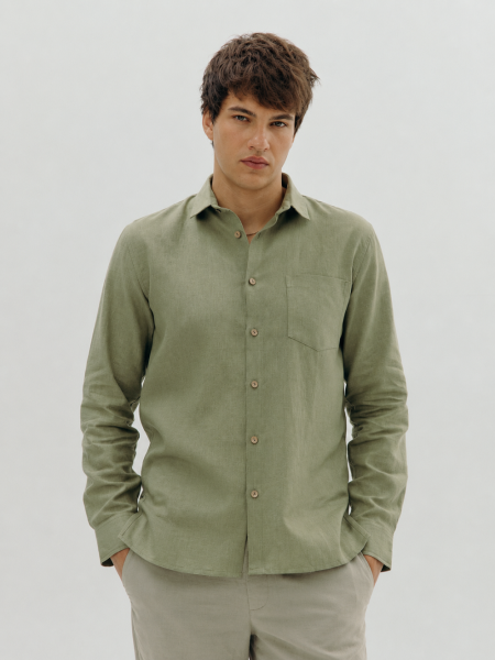 Рубашка Mont Blanc limited green