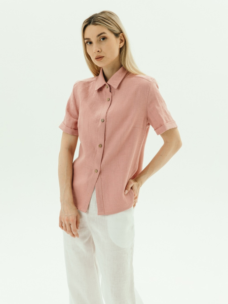 Рубашка Mira dusty rose