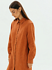 Платье-рубашка Fresh limited terracotta