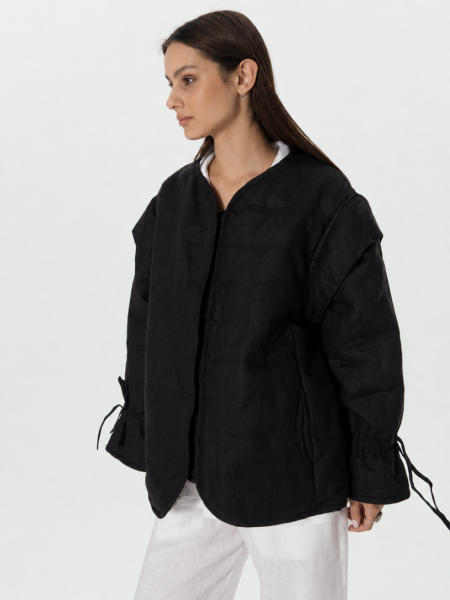 Куртка-жилет Boho black