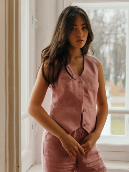 Жилетка Classy dusty rose
