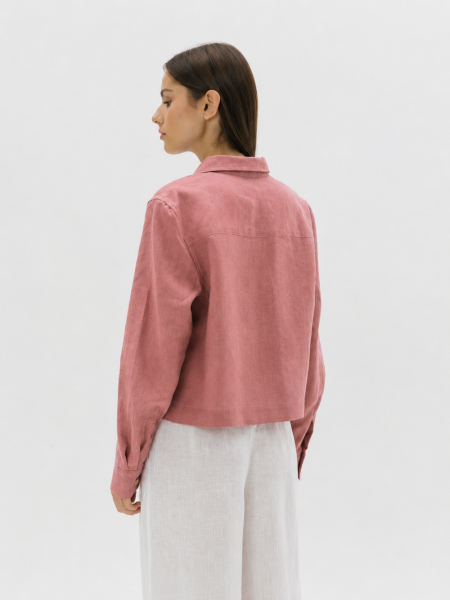 Рубашка flannel Vivid dusty rose 