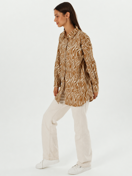 Рубашка Celine limited zebra
