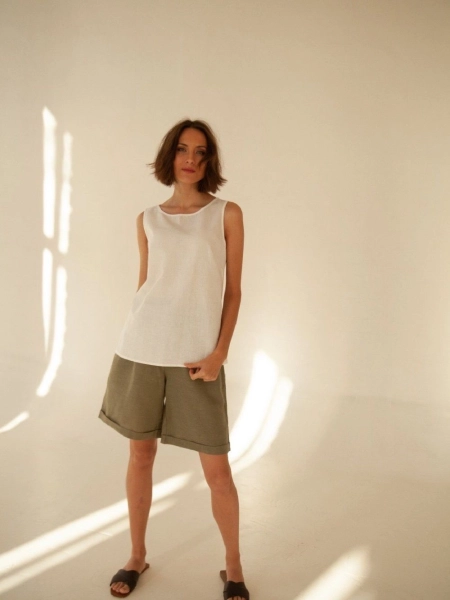 Топ ECO Elle white