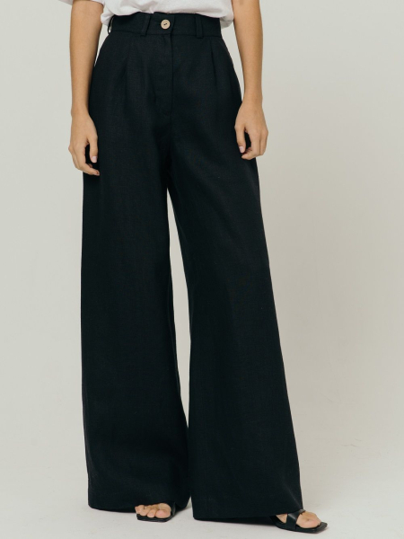 Брюки-палаццо Milan black