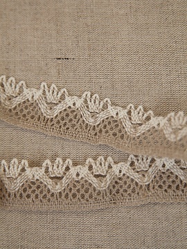 ОСТАТОК Кружево льняное арт.882-1