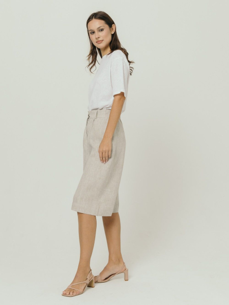 Шорты-бермуды Milan natural