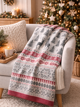 Плед льняной Лапландия рис.1