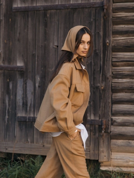 Куртка wool Bertha limited mustard