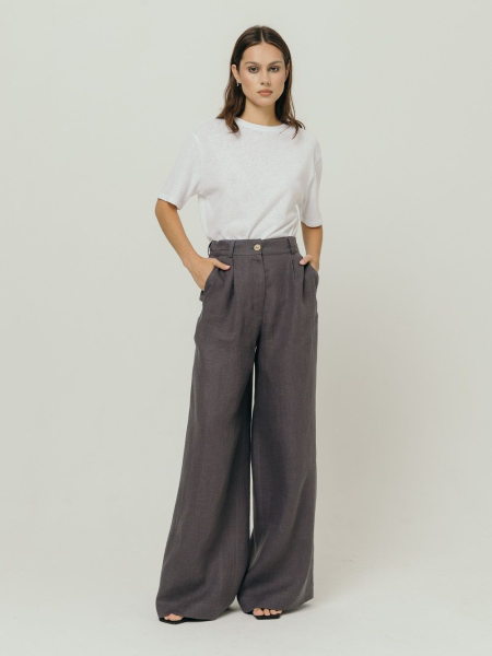 Брюки-палаццо Milan graphite