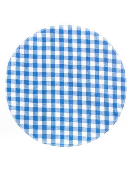 Салфетка круглая изо льна Виши