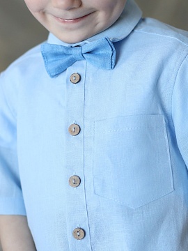 Галстук-бабочка Teddy sky