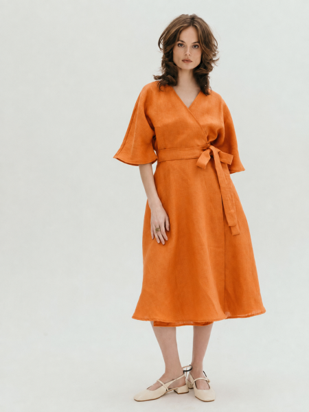 Платье Blossom limited terracotta