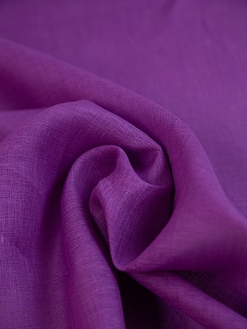 Ткань изо льна Сиреневый арт.131-219