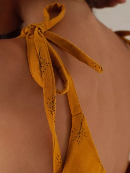 Сарафан flannel Rosemary limited mustard trees