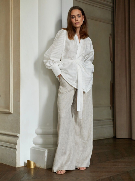 Блуза Magic limited white stripe