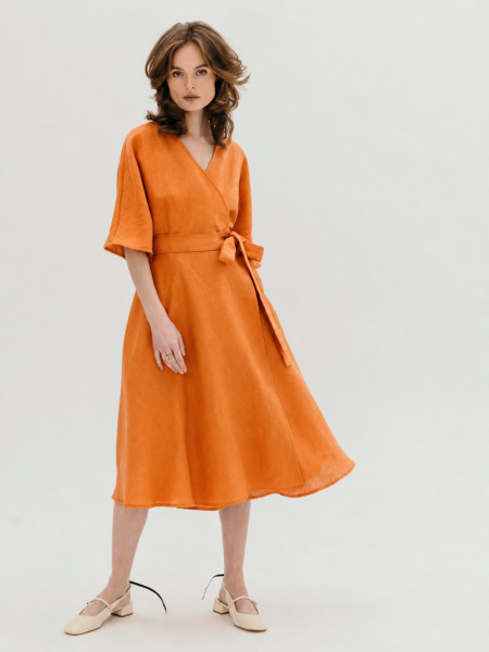 Платье Blossom limited terracotta