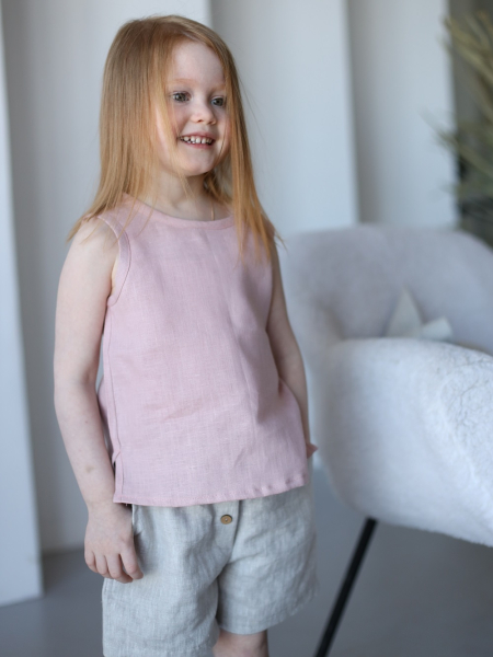 Топ детский Molly dusty rose