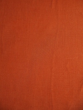 Ткань изо льна Мандариновый арт.1270