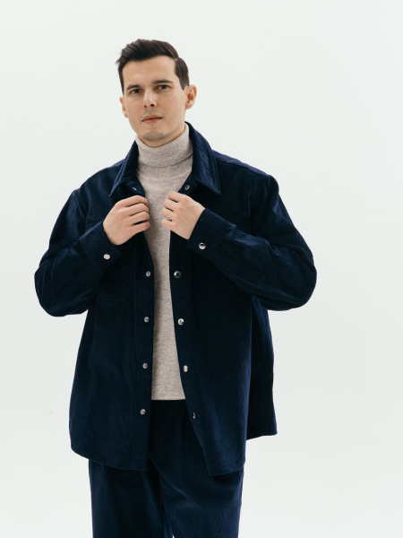 Рубашка velvet Larger limited sea