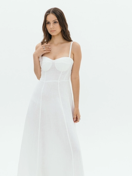 Платье PREMIUM Delicate white