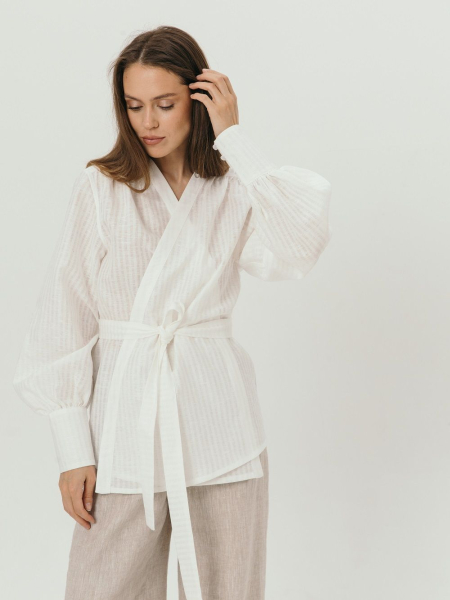 Блуза Magic limited white stripe