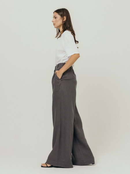 Брюки-палаццо Milan graphite