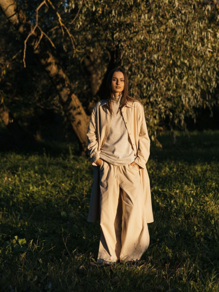 Брюки flannel Veter natural