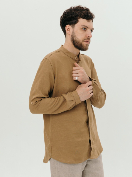 Рубашка Hugo limited ocher