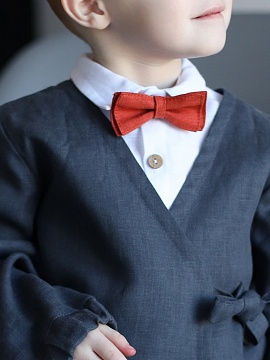 Галстук-бабочка Teddy limited terracotta