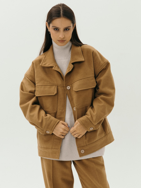 Куртка wool Bertha limited mustard
