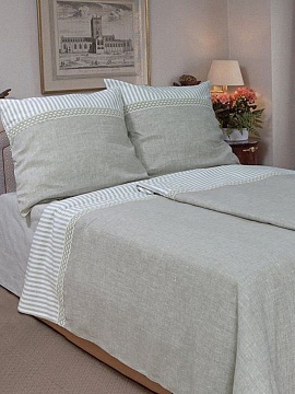 Комплект постельного белья изо льна Натурель