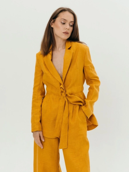 Жакет Candy limited mustard pattern