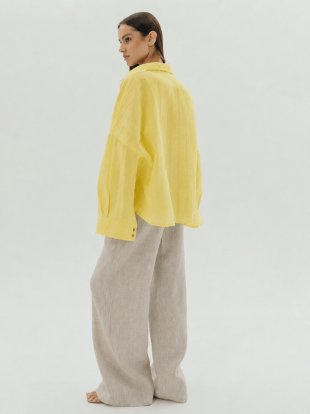 Рубашка Origami limited lemon