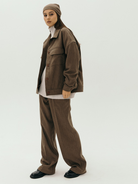 Куртка wool Bertha limited chocolate