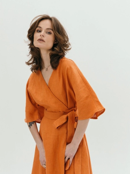 Платье Blossom limited terracotta