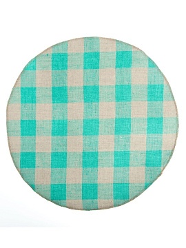 Салфетка круглая изо льна Аделина