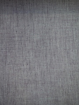 ОСТАТОК меньше метра Льняная ткань с лавсаном Темно-синий меланж арт.110-1В