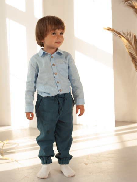 Брюки детские Sandro limited sea