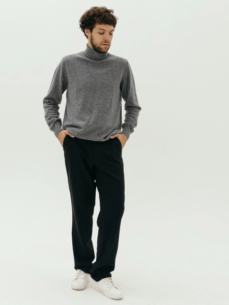Брюки wool Rick black