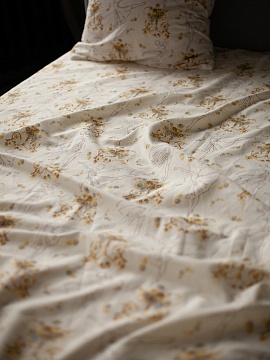 Льняная простыня Балерина