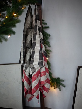 Полотенце льняное Лоси цвет 680