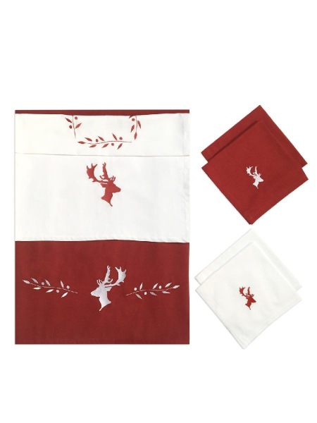 Комплект столовый Олени