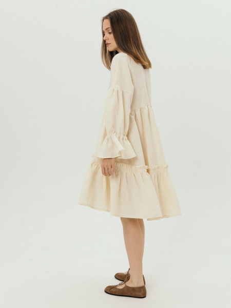 Платье Virginia limited ecru