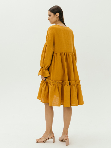 Платье Virginia limited mustard