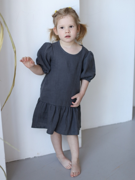 Платье детское Karolina mini graphite